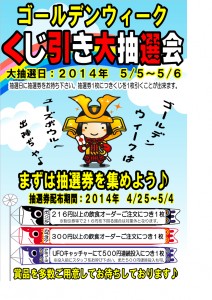 GW抽選会